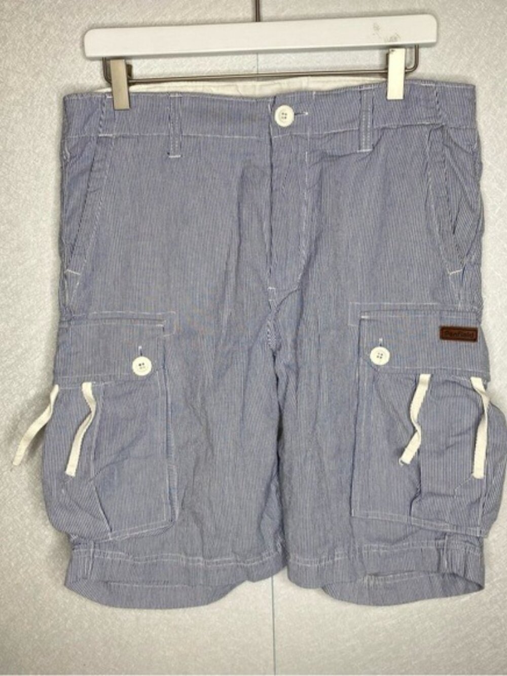 Penfield Striped Cargo Shorts